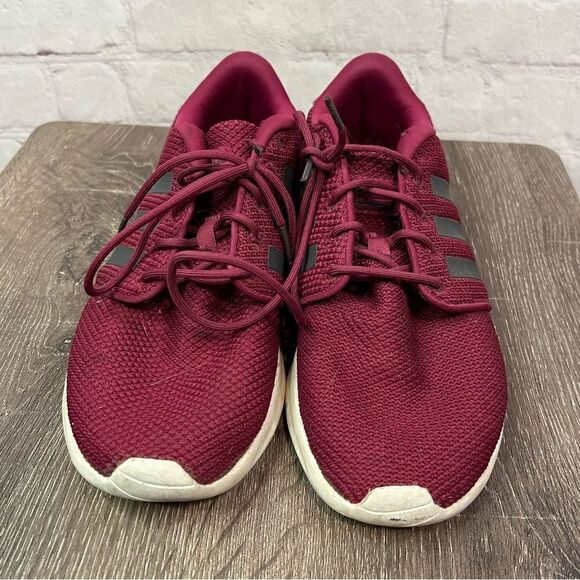 Adidas Women’s Sneaker Running Maroon 8.5 - Picture 2 of 9